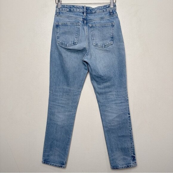 Zara Womens 4 High Rise Mom Jeans Medium Wash - Picture 14 of 14